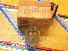 1920s Buick Fuel Filter Glass Bowl.