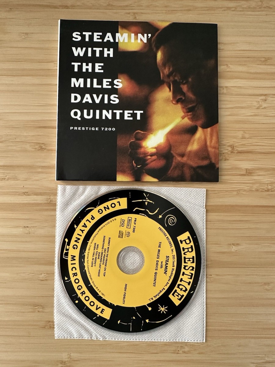 新品 MFSL HYBRID SACD MILES DAVIS STEAMIN' The Miles Davis Quintet - Steamin' Analogue Productions SACD