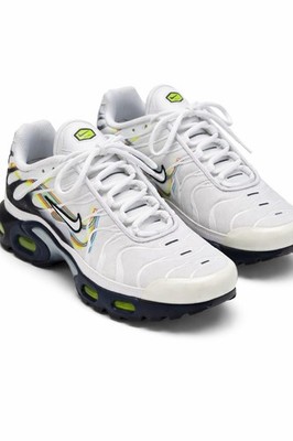 Nike Air Max Plus TN Rainbow DV7140-100 Youth 7Y Womens 8.5 White Multicolor