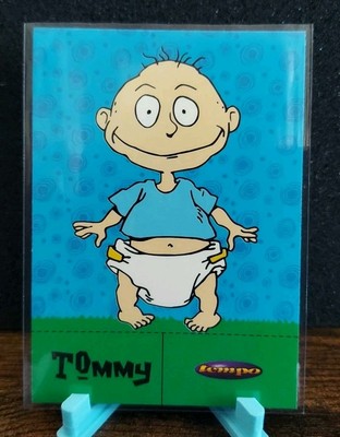 1997 Tempo Rugrats Nickelodeon Vintage Trading Card Tommy Stand-up # 73