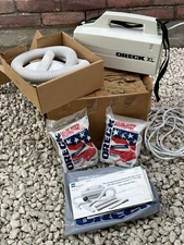 Oreck Xl BB870-AW Handheld Canister Vacuum Cleaner W/25 Bags And Attachments