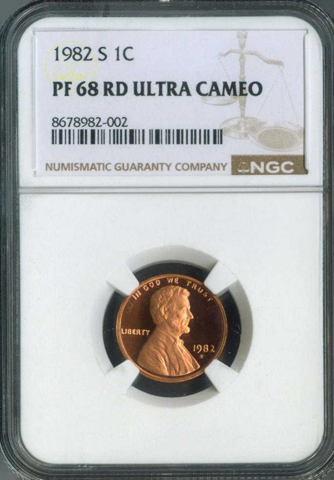 NGC 1982 Lincoln Memorial Small Cents (1959-2008) for sale | eBay