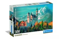 CLE Puzzle 500 Compact Neuschwanstein Castle 35589 Clementoni