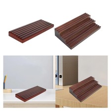 Coin Display Stand Wooden Coin Holder Rack