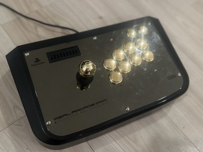Custom HORI Real Arcade Pro 1 Fighting Stick PS1 PS2 Sanwa Joystick & Buttons