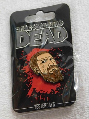 The Walking Dead Old Rick Grimes Enamel Pin Yesterdays NEW Kirkman Comics