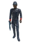 Star Wars Vintage Black Bespin Security Guard Action Figure & Original Blaster