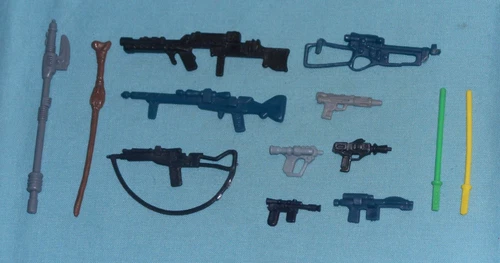 vintage original Star Wars STAR WARS WEAPONS LOT #138 free ship