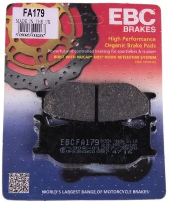 Plaquettes de frein EBCFA179 EBC Brakes - Photo 1/4