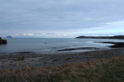 Photo 6x4 Ballantrae Bay Park End/NX0883 With a view of Ailsa Craig on t c2017