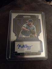 2022 Panini Prizm Rookie Autographs Nick Allgeyer #RA-NA