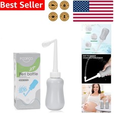 Postpartum Care Peri Bottle Gray - Gentle Feminine Cleansing Travel Bidet 12oz