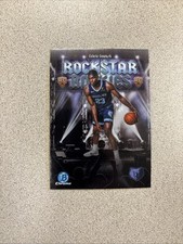 2025-26 Bowman Basketball Cedric Coward #RR-11 Rockstar Rookies (RC) Grizzlies
