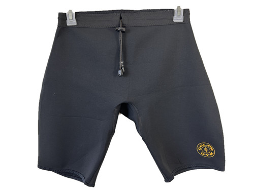 Golds Gym wetsuit bottom shorts size M L black neoprene mens womens compression