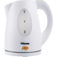 Tristar WK-1324 Wasserkocher Schnurlos, Bpa-Frei, ÜBerhitzungsschutz Weiß