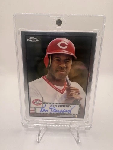 2021 Topps Chrome Platinum Anniversary - Autographs Ken Griffey Sr. #PA-KGS (AU)