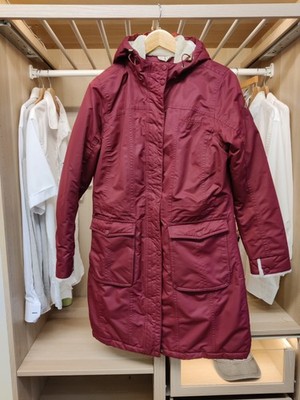 REGATTA GREAT OUTDOOR MANTEL JACKE UK 14 ROT REISSVERSCHLUSS ACTIVE WATTIERT PARKA DAMEN