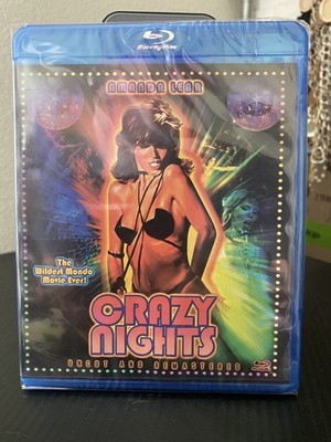 CRAZY NIGHTS Blu-ray Uncut Remastered Amanda Lear Joe D'Amato Mondo 70s Disco