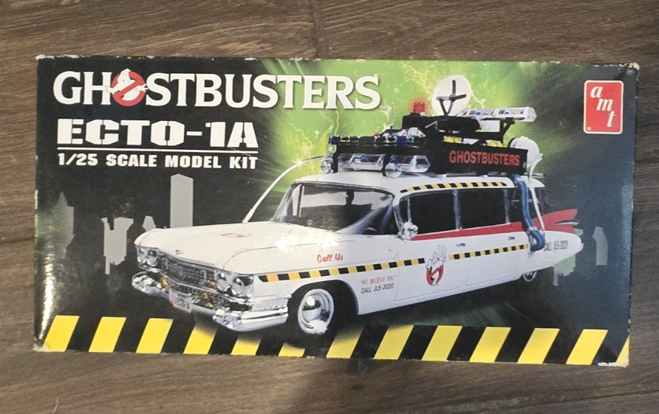 AMT Ghostbusters ECTO-1A 1/25 Scale Car Model Kit for sale
