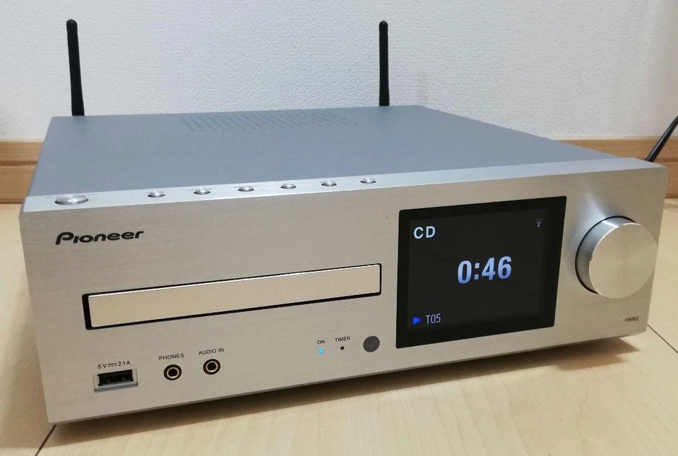 Pioneer XC-HM82 Network CD Receiver Silver High Resolution CD CD-R/RW 100 W - Image 2 of 4
