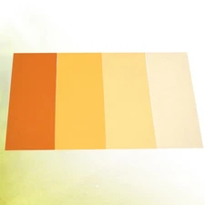 4 Pcs Color Correction Filters Gels Paper Transparent Film Lighting