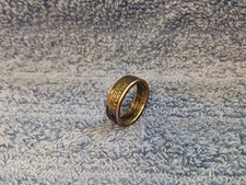 Delaware, Handcrafted Washington Quarters coin ring, size 7 -1/2 1999