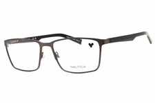 NEW Nautica N7323 N030 Matte Gunmetal 57mm Eyeglasses