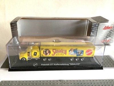  Schuco 23700 1:87 Peterbilt 377 Kofferlastzug ''Sinalco''  (FF339-6R3/1)