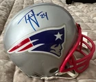 New England Patriots HOF Great Ty Law Autographed Micro Helmet W/COA