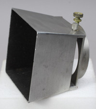 HEAVY DUTY SQUARE ALUMINUM LENS HOOD MATTE BOX MOUNTS ON 58MM OD LENSES
