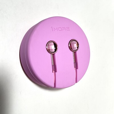 1MORE Swarovski Crystal Piston Fit in-Ear Earphones Pink Only.