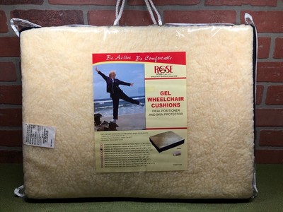 ROSE HEALTH CARE GEL WHEELCHAIR-SEAT XL CUSHION 3.5 THICK USA NEW FREE