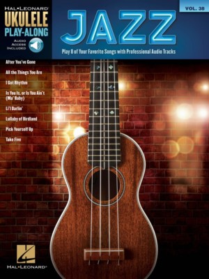 Jazz Sheet Music Ukulele Play-Along Book and Audio NEW 000141192