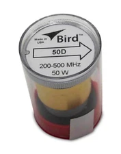  Bird 43 Wattmeter Element Slug 50D 200-500 MHz 50W New