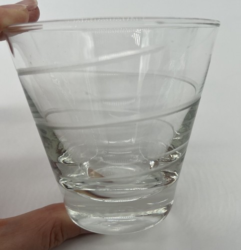 Vintage Libbey Glasses Low Ball Glasses Rocks Glass Set Swirled MCM Retro *read* - Bild 14 von 22
