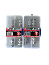 Straight BNC Male to Male Plug RF Connector 8 PCS