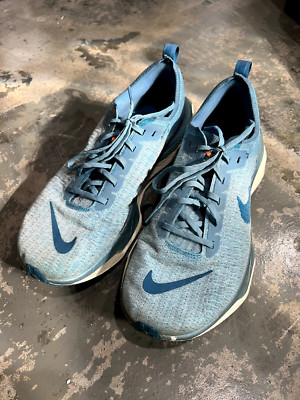 Nike Invincible 3 Running Shoe Zoom X Men's, Size 12, Blue, Great Condition!