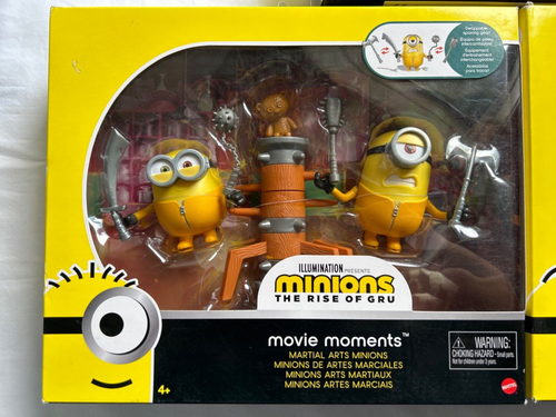 Minions The Rise Of Gru Movie Moments colección conjunto de 3 piezas TOTALMENTE NUEVO - Imagen 4 de 6