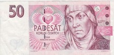 Czechia CZECH REPUBLIC 50 KORUN 1997 aXF