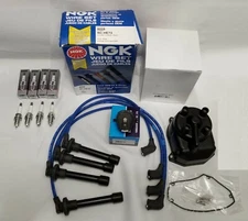 2.3L 4cyl Tune Up Kit (NGK V-Power) #4 for 1998-2002 Honda Accord LX EX