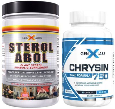 GenXLabs SterolAbol and Chrysin 750 Growth Cycle