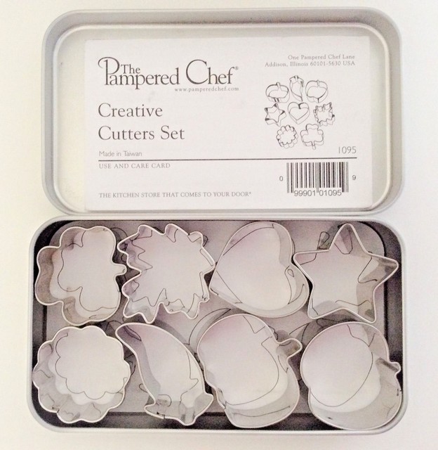 Pampered Chef Creative Cutters Set New eBay