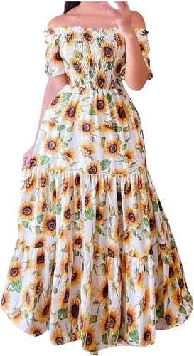 green emerald velvet dress Baltic Born Womens Lavinia Ruffle Maxi Dress | Rust + Green Floral