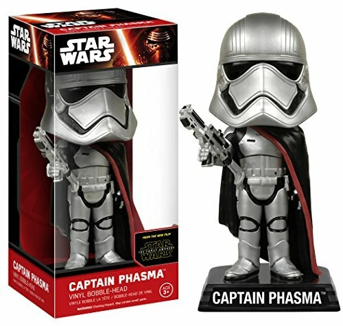 Figura Star Wars Episodio VII El Despertar de la Fuerza Capitana Phasma Wacky Wobbler Foto 2 de 2
