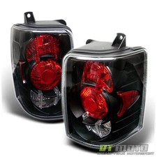 Black 1993-1998 Jeep Grand Cherokee Tail Lights Brake Lamps Leftright 93-98 Set