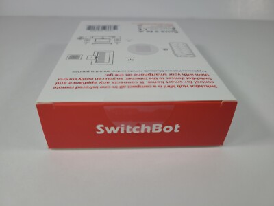 SwitchBot Hub Mini Smart Remote - IR Blaster, Link SwitchBot to Wi-Fi (Support 2.4GHz), Control TV, Air Conditioner, Compatible with Alexa, Google Home, IFTTT, Required a 5V1A or 5V2A USB Adapter