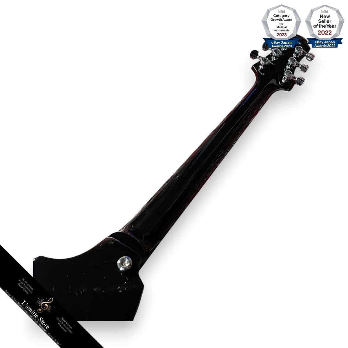 ギター ZEMAITIS MFV22 Black 即納可能】ZEMAITIS Metal Fronts MFV22 / Black 渋谷店 - 【ESP