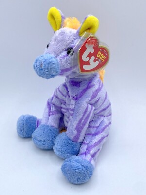 -E TY BEANIE BABY BABIES WITH TAG 2003 VEGAS ZEBRA