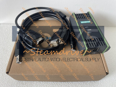 New 6ES7972-0CB20-0XA0 Cable for SIEMENS USB/MPI/PPI S7 PC PROFIBUS WIN7-64 #F