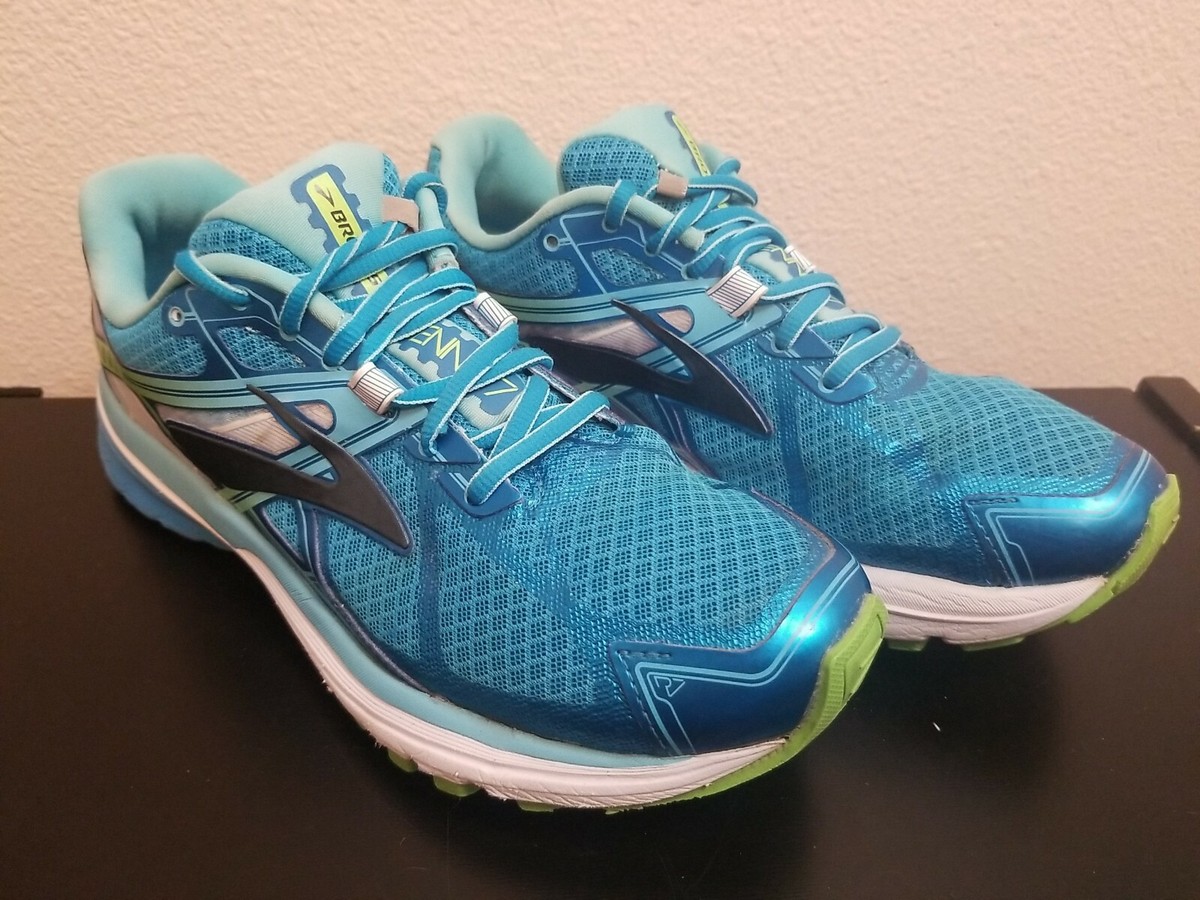 Brooks Ravenna Womens Size Blue Green Training Running Shoes